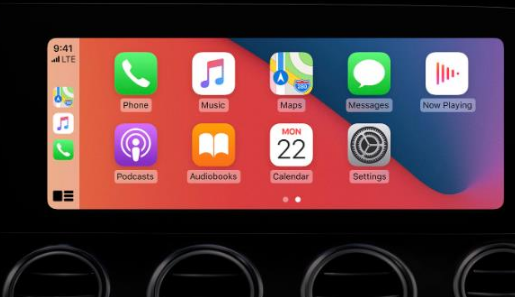 商洛apple维修网点分享如何将iPhone连接到CarPlay 